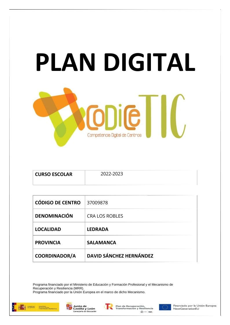 PLAN CODICE TIC CURSO 23 - 24